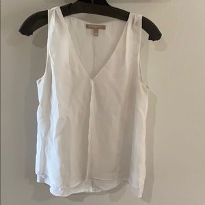 Banana republic white float tank top